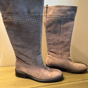 Eric Michael Grey Suede tall Boots